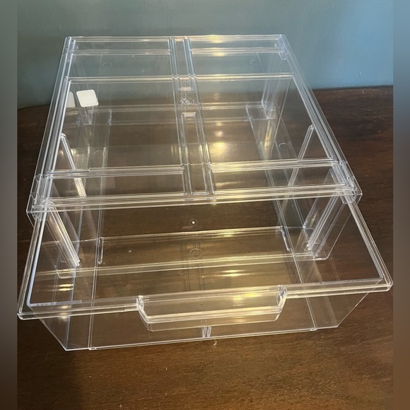 The Container Store Clearline Stackable Sweater Drawer Case - Picture 2 of 7